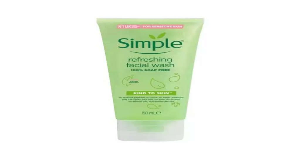 simple face wash