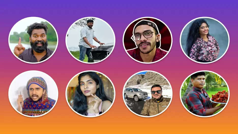 Top 10 Social Media Influencers and YouTubers in Kerala In 2024