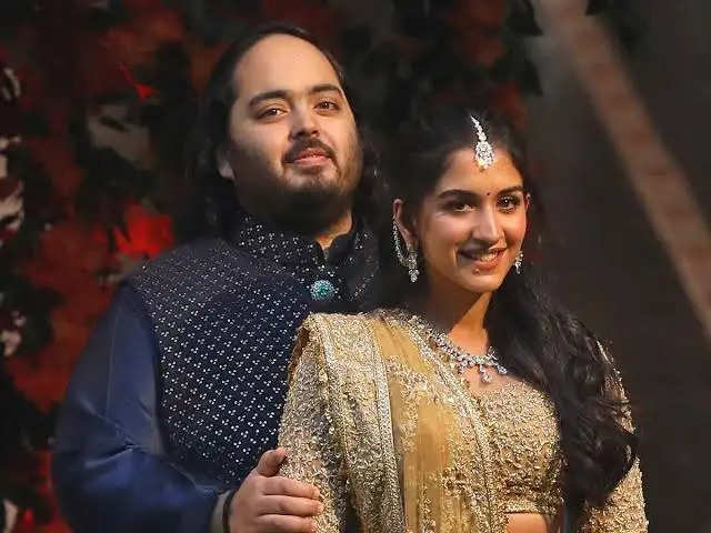 Radhika and Anant Ambani