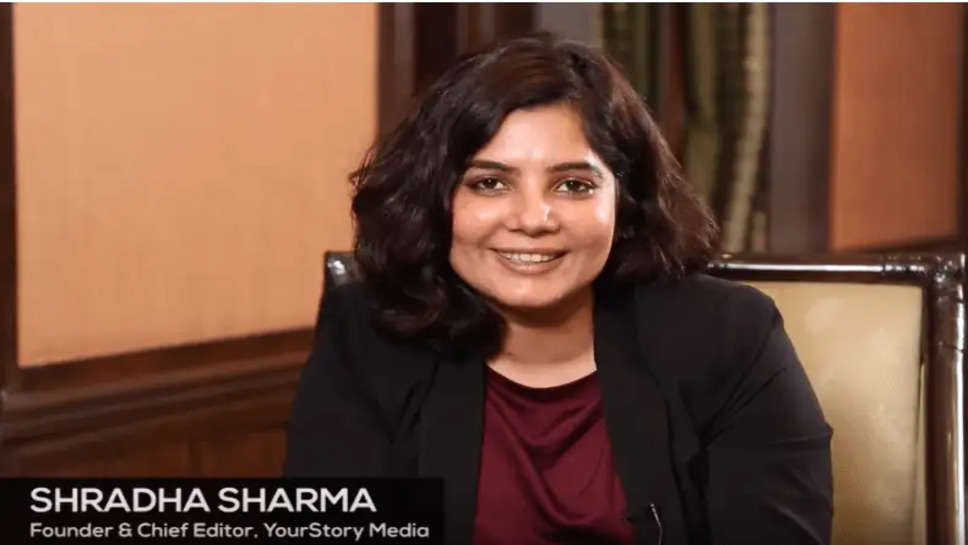 How Shradha Sharma Yourstory Founder Built  Media for Startups