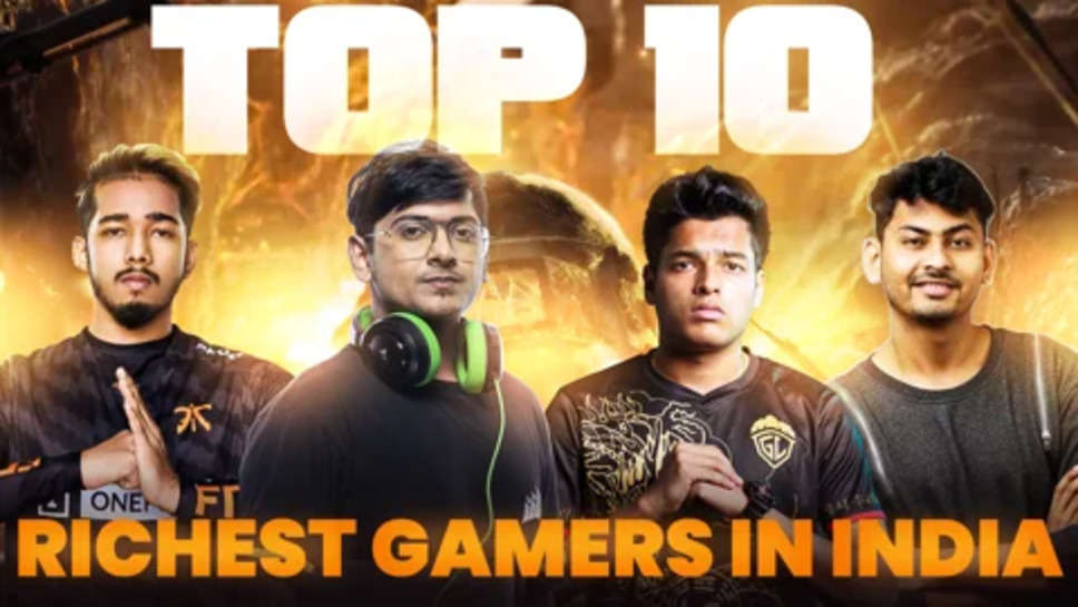 Top 5 Richest Indian Gamers