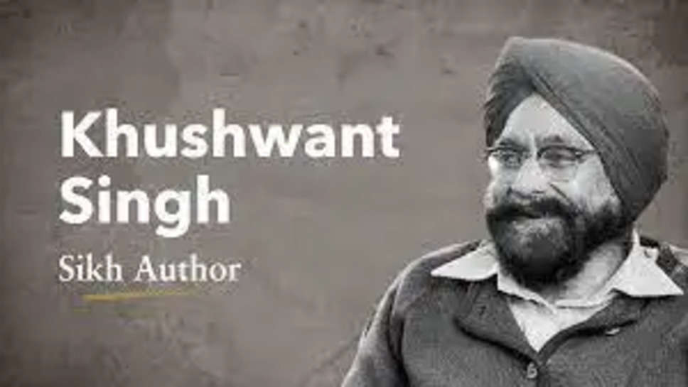khushwant singh biography in english class 11