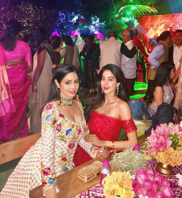 Sridevi and Janvi