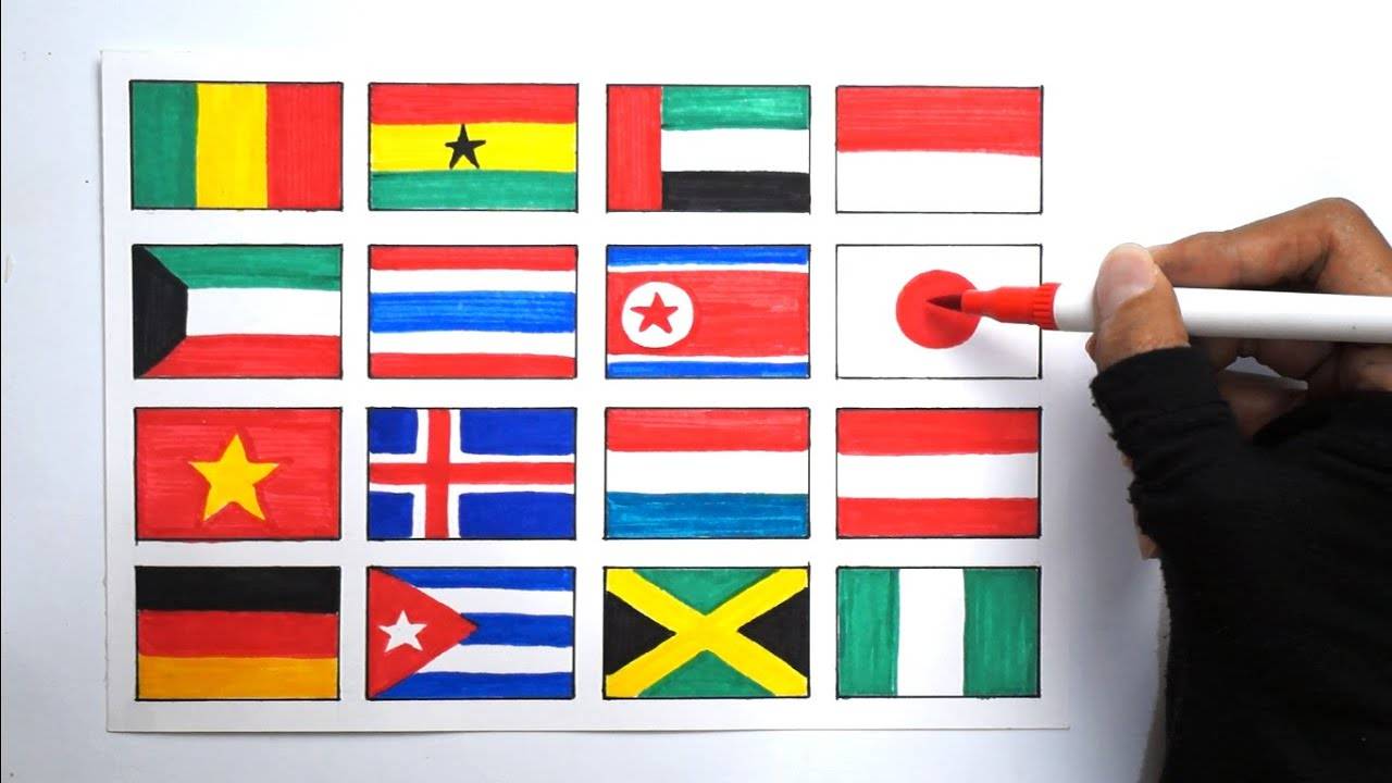 Top 10 Easiest Flags To Draw