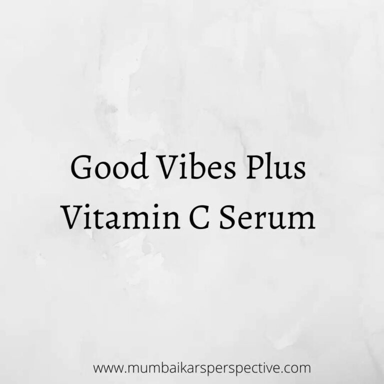Good Vibes Plus Vitamin C Serum