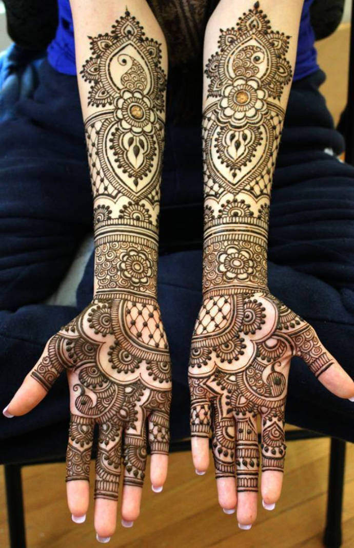 Top 10 Full Hand Mehndi Designs In 2022