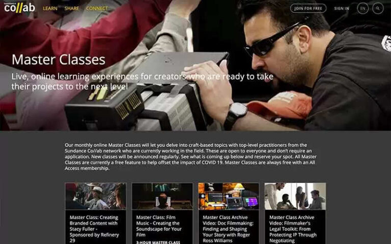 Top 10 Online Film Courses & Masterclasses In 2022