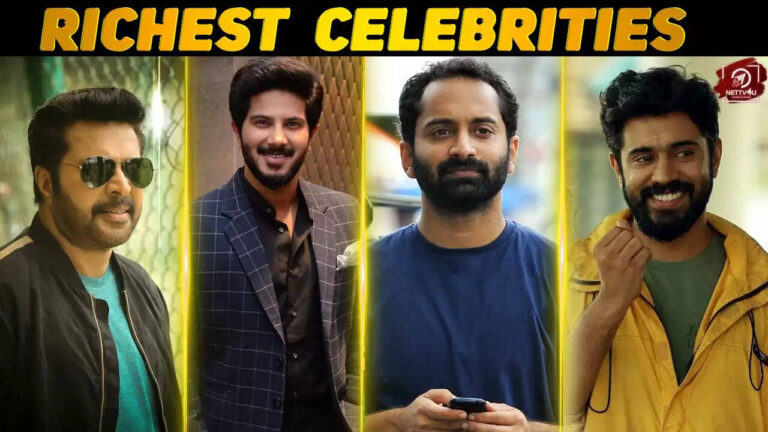 Top 10 Richest Malayalam Celebrities In 2022