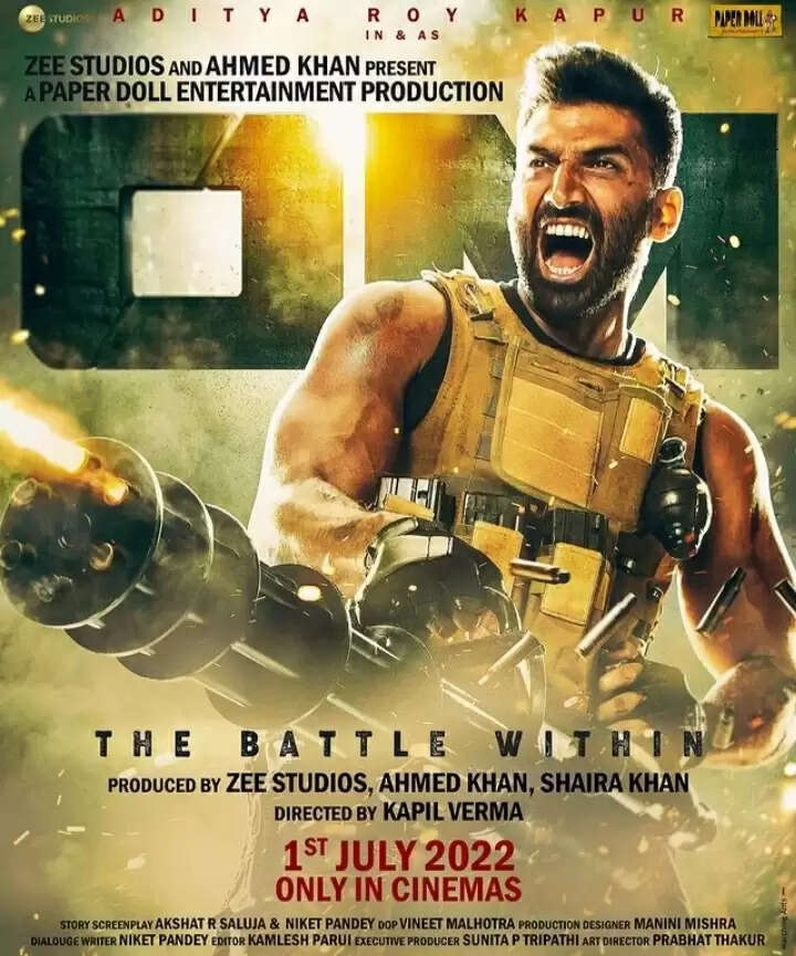 "Aditya Roy Kapoor's upcoming movie OM:The Battle Within is renamed as Rashtra Kavach OM "