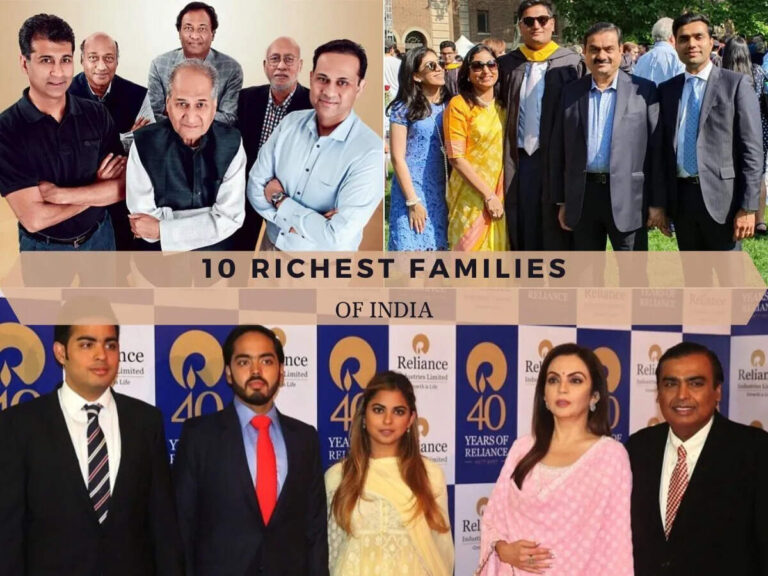 Top 10 Richest Families In India In 2022