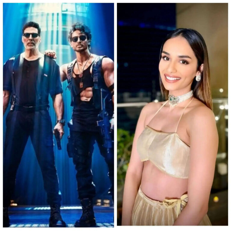 Manushi Chhillar Joins Akshay Kumar and Tiger Shroff in Bade Miya Chote Miya 2