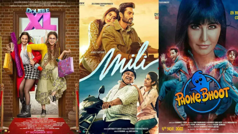 3rd Day Box Office Collection of Phone bhoot (Early Trends) Vs Mili, Double XL: A Race In Which Everyone Is Ordained To Lose!