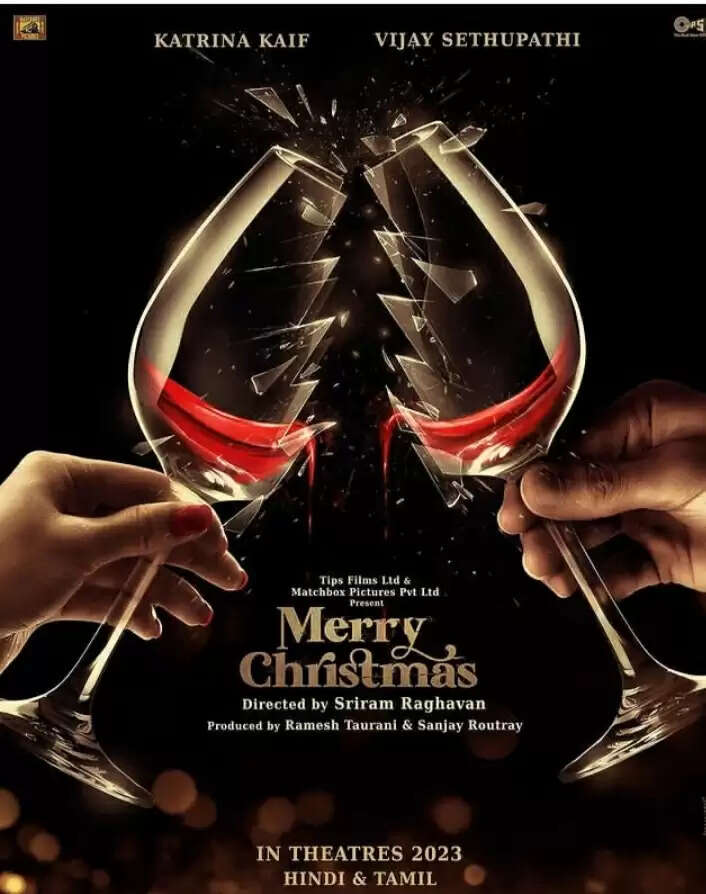 The First Poster Of Katrina and Vijay Sethupathi Starrer ‘Merry Christmas' is Out