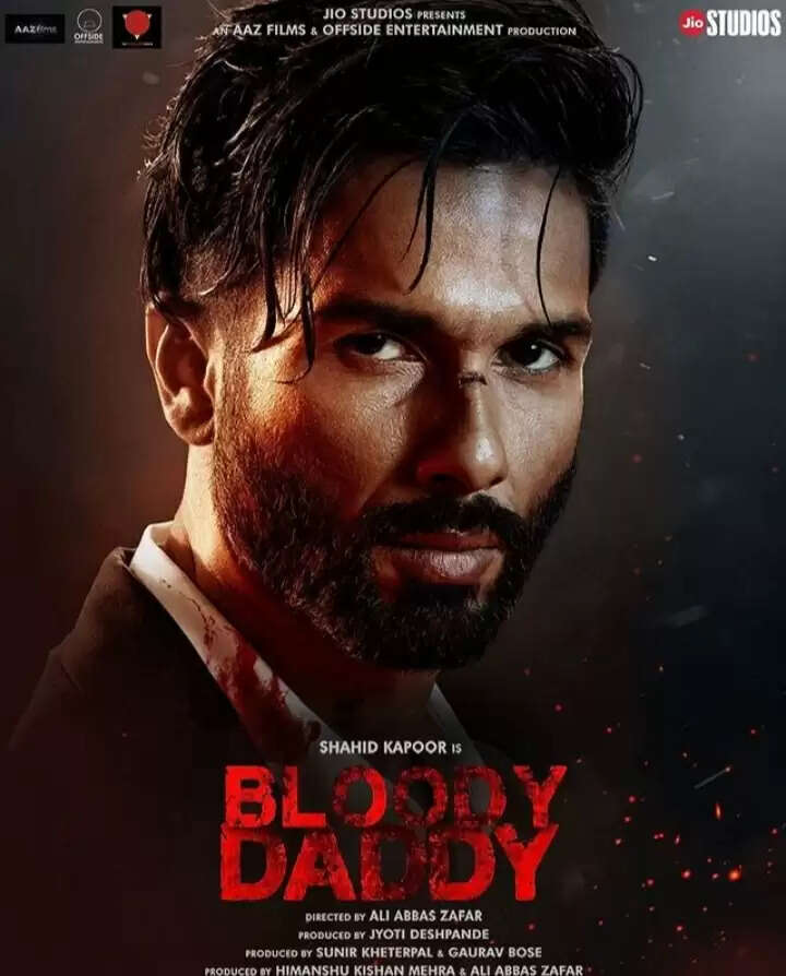 Shahid Kapoor Intense Avatar As Bloody Daddy Will Give You GooseBumps