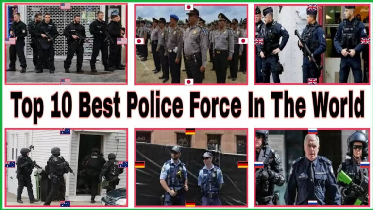 Top 10 Police Forces In The World In 2023