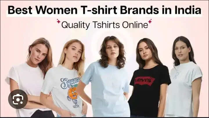 Top 10 women T-Shirt Brands In India In 2023