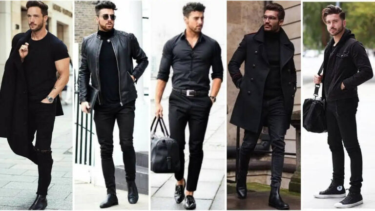 Top 4 Most Fashionable All Black Outfits For Men In 2023