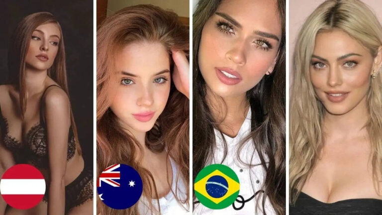 Top 10 Countries With The Most Beautiful Girls & Women In 2023