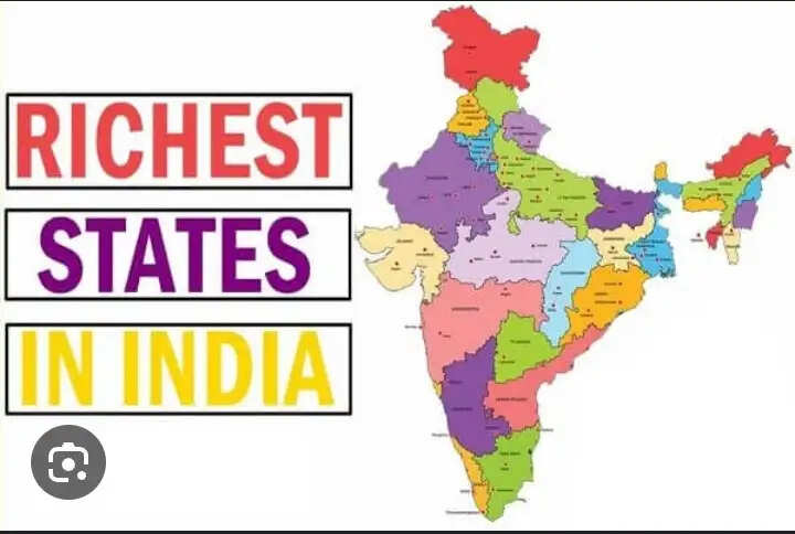 Top 10 Richest States Of India In 2023 - 2024