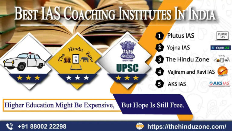 Top 10 IAS Coaching Institutes In India For UPSC 2023 - 2024