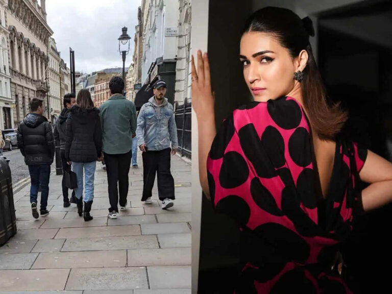 Kriti Sanon Spotted In London With Mystery Man