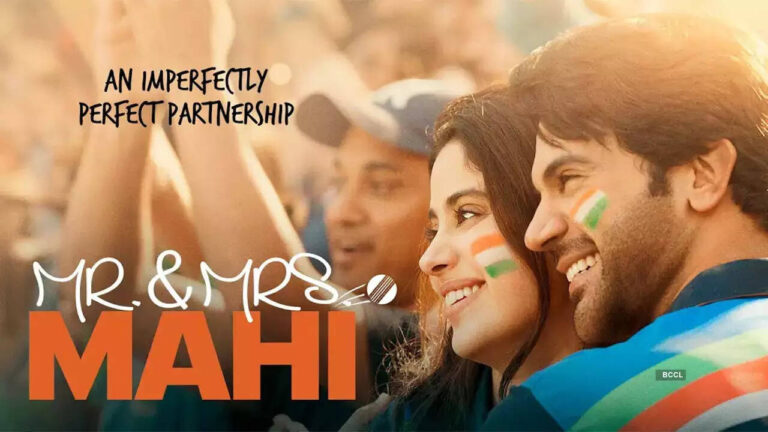 Mr. & Mrs. Mahi movie review