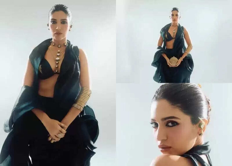 Take A Look At Bhumi Pednakar's Look At Anant Ambani-Radhika Merchant's Mangal Utsav!!!