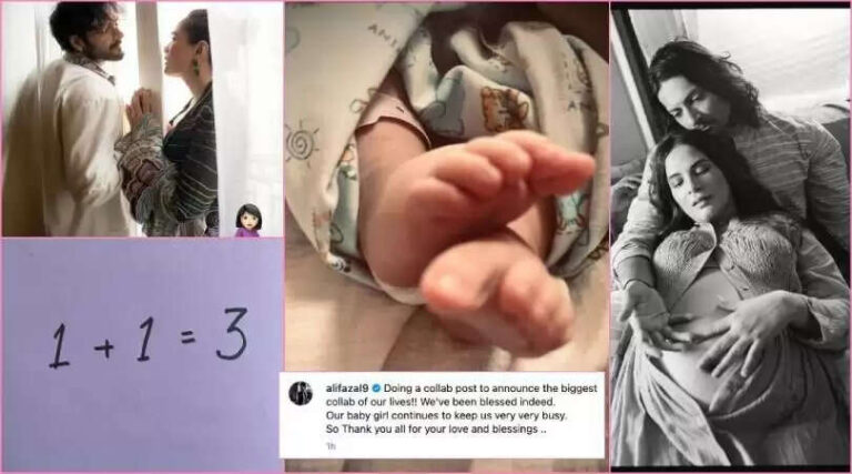 Richa Chadha And Ali Fazal Shared First Glimpse Of Their Baby Girl!!!