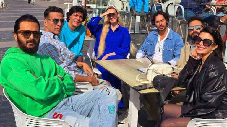 Chunky Panday Shared Some BTS From The Sets Of Housefull 5!!!