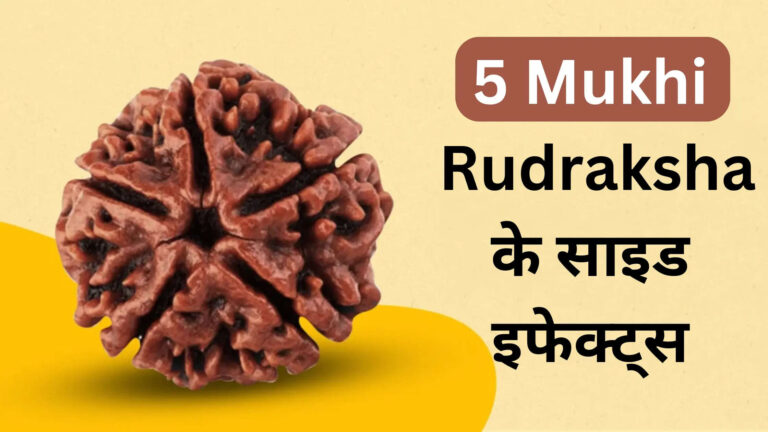 Know About The 5 Mukhi Rudraksha Side Effects