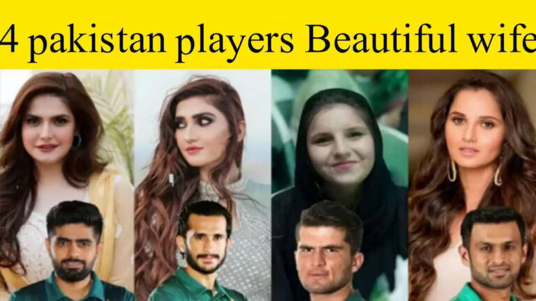 Top 10 Wives Of Pakistani Cricketers In 2024