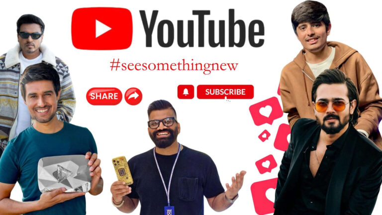 Top 5 YouTubers Of India In 2024