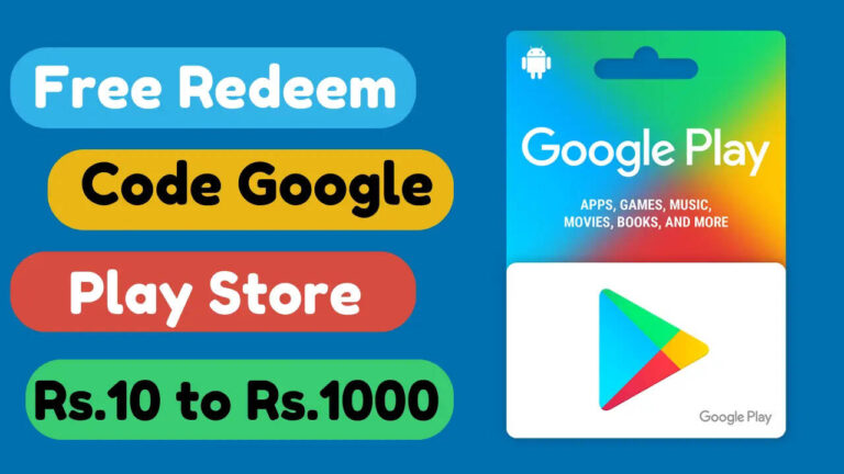 How To Get Google Play Store 1000 Rs Free Redeem Codes