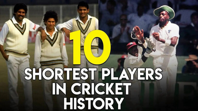Top 10 Shortest Cricketers Of All Time
