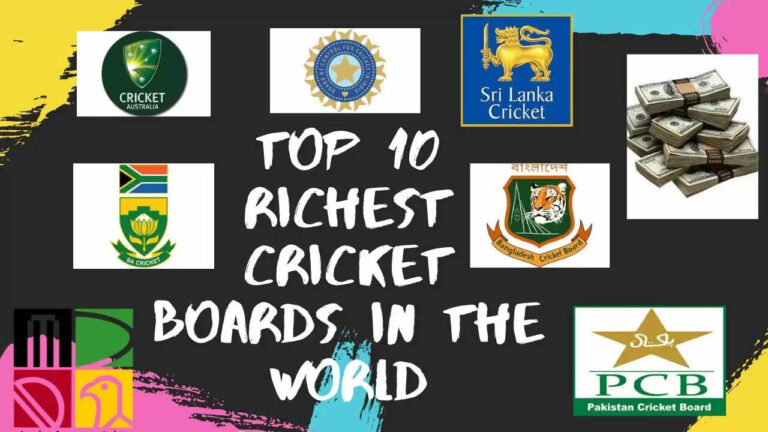 Top 10 Richest Cricket Board In The World In 2025