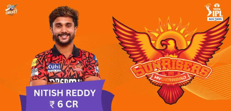 Nitish Kumar Reddy Cleared To Play For Sunrisers Hyderabad In IPL 2025