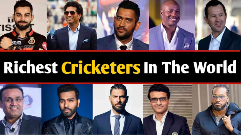 Top 10 Richest Cricketers In 2025