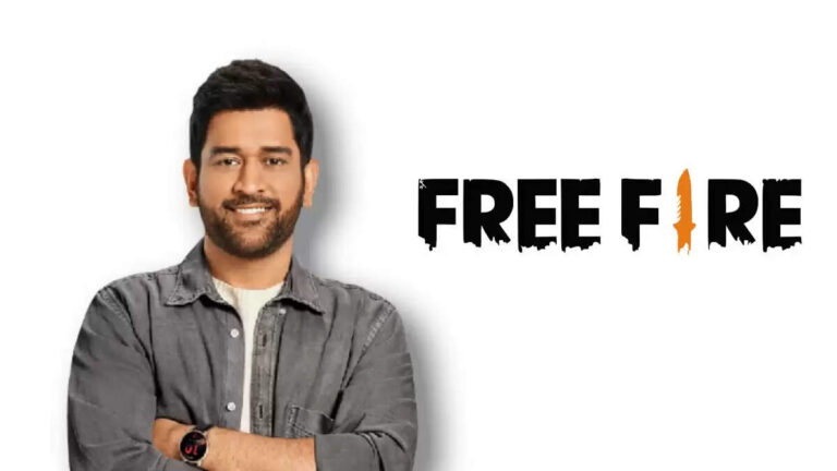 MS Dhoni becomes Brand Ambassador of Free Fire