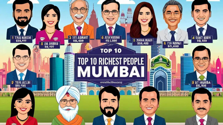 Top 10 Richest People in Mumbai in 2025