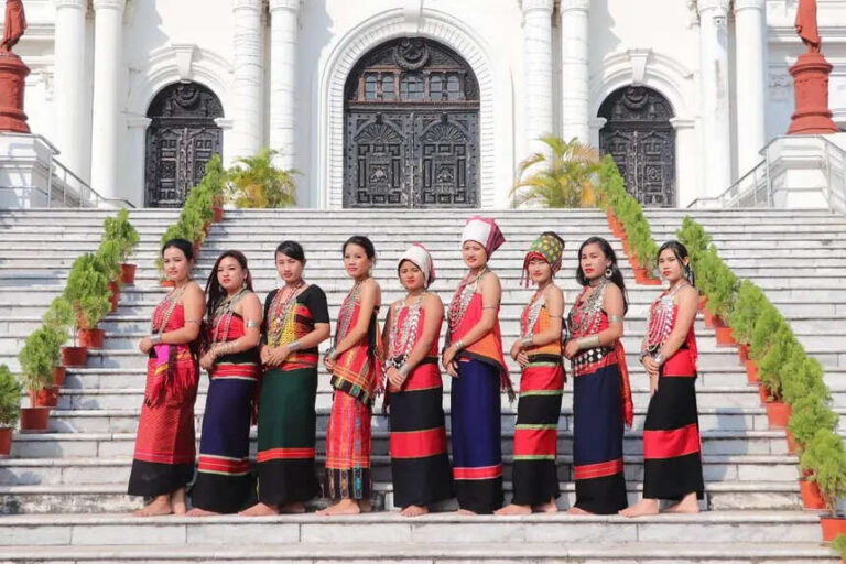 Traditional Dress of Tripura Men & Women
