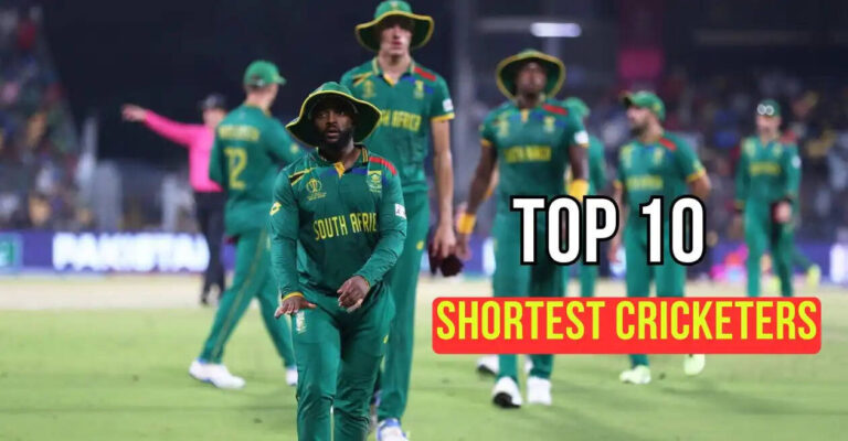 Top 10 Shortest Cricketers In The World In 2025