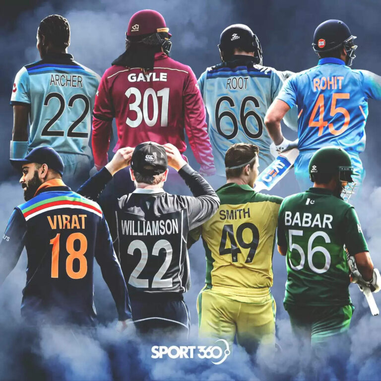Top 10 Jersey Numbers In Cricket In 2025