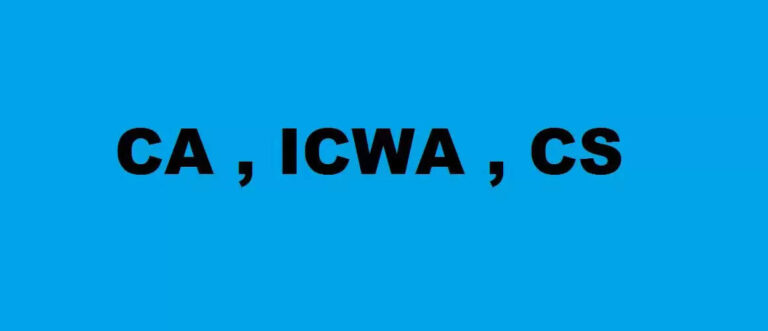 Difference Between CA And ICWA 2023