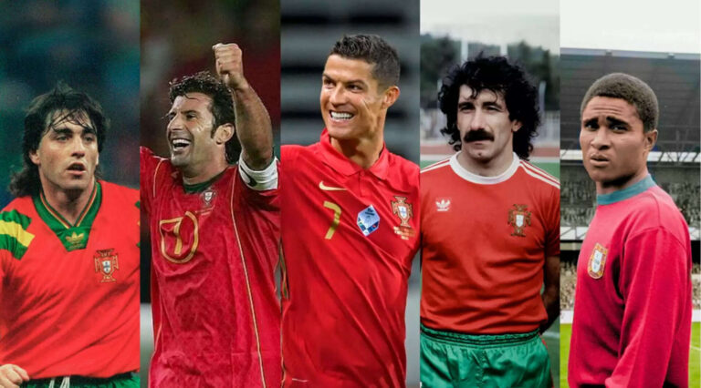 Top 10 Portuguese Football Legends Till 2025