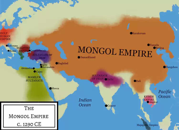 Know About Kingdoms of Central Asia - Mongols