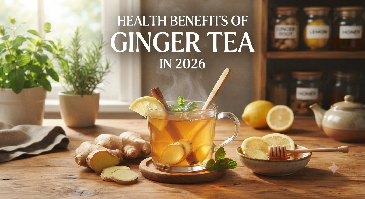 Know about the Health Benefits of Ginger Tea in 2026